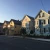 Residential street at sunset, illustrative image for regional housing market rankings