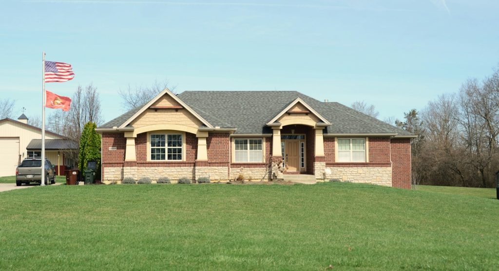 Illustrative photograph of a residential house; not a property involved in the New York mortgage settlement