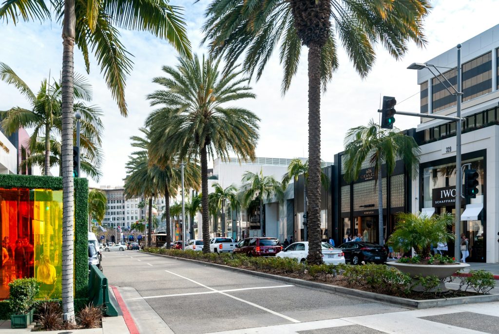 Illustrative retail property exterior; not Village Center at Rose