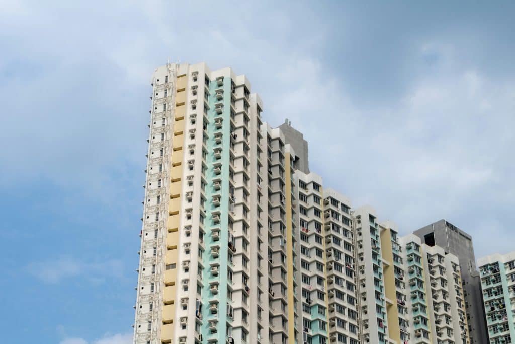 Multifamily residential housing illustrating affordable housing development