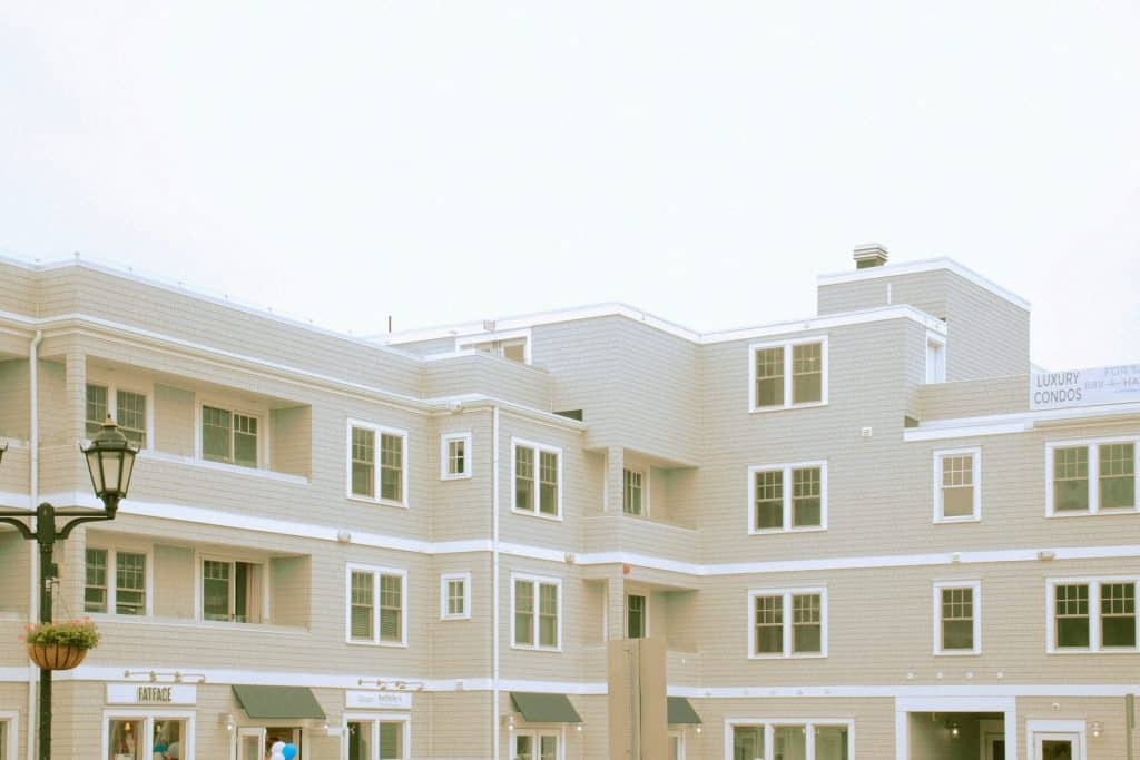 Residential senior housing property exterior illustrating property investment