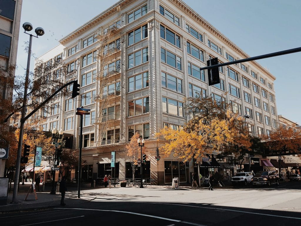 Downtown Spokane Washington