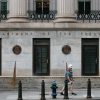 United States Treasury Department building in Washington, D.C., illustrating Treasury yields and mortgage borrowing costs