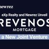 Official graphic accompanying eXp Realty and Newrez Revenos Mortgage joint venture announcement